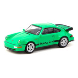 Tarmac Schuco Porsche 911 Turbo Collab64 1/64 Verde