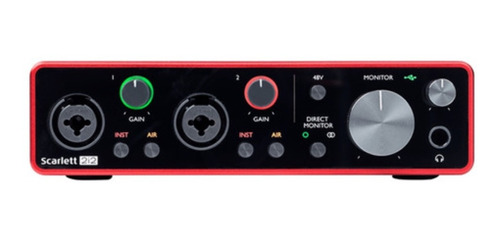 Placa De Sonido Focusrite Scarlett 2i2 3era Gen