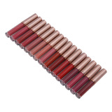 Set De 16 Brillos De Labios Mate Y Colores Intensos Para Muj