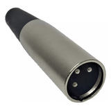 Ficha Conector Xlr Zurich Tipo Canon Macho 