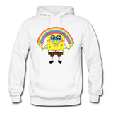 Buzo Bob Esponja Unisex Saco Deportivo Hoodie