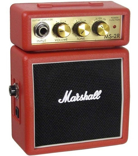 Mini Amplificador Guitarra Electrica Marshall Ms2r 