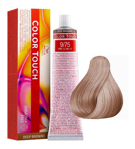  Tinte Semi Permanente Wella Color Touch 60 Ml Tono 9/75