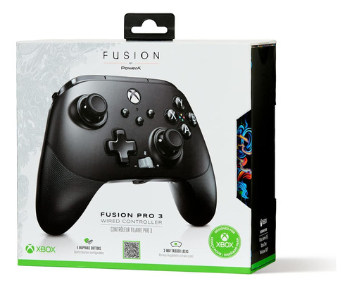 Control Alambrico Power A Fusion Pro 3 Xbox Series X Y One