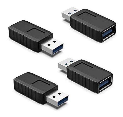 Adaptador Macho A Hembra 3 Paquetes Usb 3.0 Tipo A