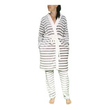 Pijama Bata Polar Suave Con Jareta 59221 Dama/mujer