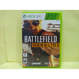 Battlefield Hardline Para Xbox 360 Usado Completo.