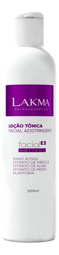 Loção Tônica Facial Lakma 200ml - Profissional E Skincare Tipo De Pele Normal