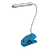 Luminária Abajur De Mesa Recarregável Clip Gimex Gx-598688