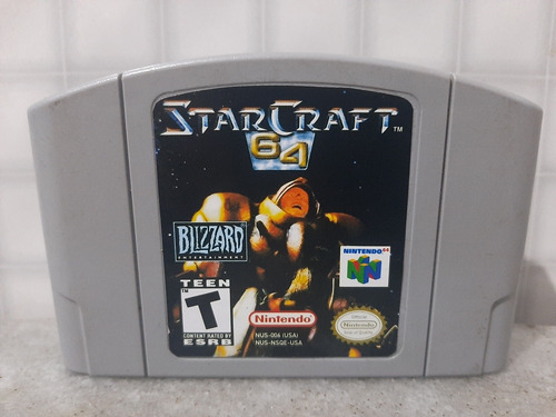 Starcraft 64 Original,jogo Nintendo 64,n64