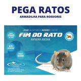 Armadilha Adesiva Para Ratos E Camundongos Com Nf (05 Uni)