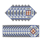 12 Pegatinas De Mosaico Para Azulejos Y 3d