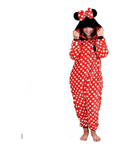 Pijama Kiguromi Minnie Niña Adulto Abrigada Disfraz