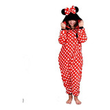 Pijama Kiguromi Minnie Niña Adulto Abrigada Disfraz