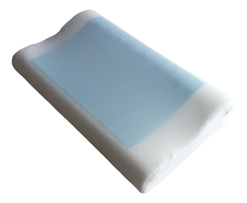 Almohada Ortopédica Memory Foam Sensor Gel Con Funda Lemman