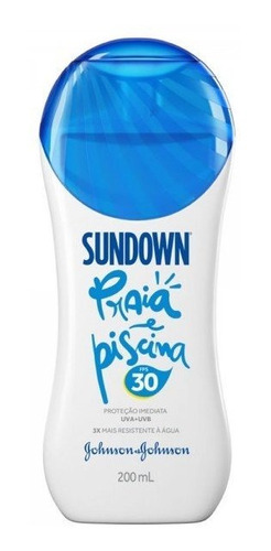 Protetor Solar Sundown Fps30 Econômico 200ml