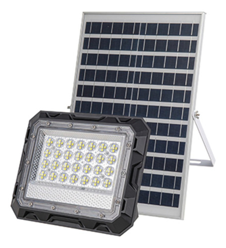 Proyector Led Solar Control Remoto 400lm Luz Fria Ip65 Want