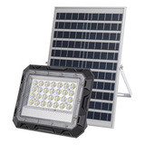 Proyector Led Solar Control Remoto 400lm Luz Fria Ip65 Want