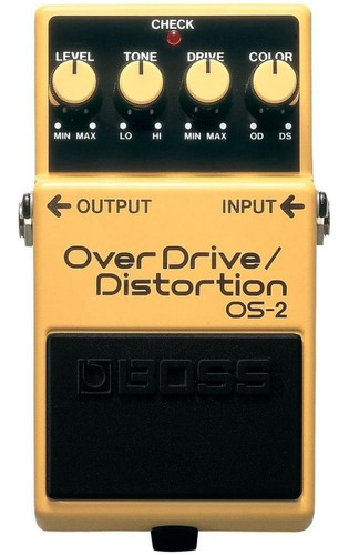 Pedal Boss Os-2 Overdrive Distortion Guitarra Distorção