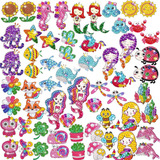 60 Pieces Diamond Painting Stickers Kids Art Diy