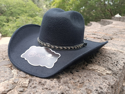 Sombrero Vaquero Moda Texana 100% Lana Unisex Horma Elegante