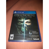 Playstation 4 Ps4 Video Juego Dishonored 2 Limited Edition