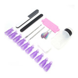 Kit De Ferramentas Para Remover Gel De Esmalte De Unhas Pad