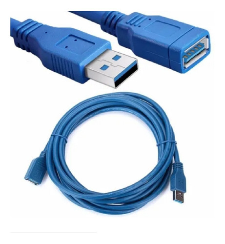 Cable Extensión Usb 3.0 Macho A Hembra 1 M Alta Velocidad 