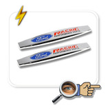 Insignia Metalica Compatible Ford Racing C/ 3m Tuningchrome