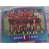 Laminas Equipo Qatar Album Qatar 2022