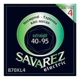 Savarez B70xl4 40-95 Encordado Bajo 4 Cuerdas