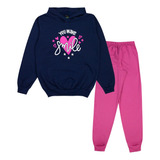 Conjunto De Moletom Infantil Feminino Moletom Juvenil Menina