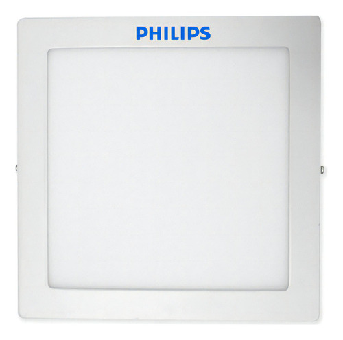 Panel Plafon Led 24w Aplicar Cuadrado - Philips - Color Blanco Cálido