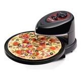 Maquina Pizza Horno National Presto Giratorio Negro Cocina