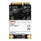 Ssd 256gb 2.5 Msata 500mb/s Leit - 350mb/s Grav Tech Cor Preto