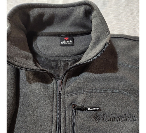 Campera Columbia Acero Micropolar Interior. Símil. Importada