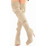 Botas Suede  Elasticadas Bucaneras Importadas Usa 