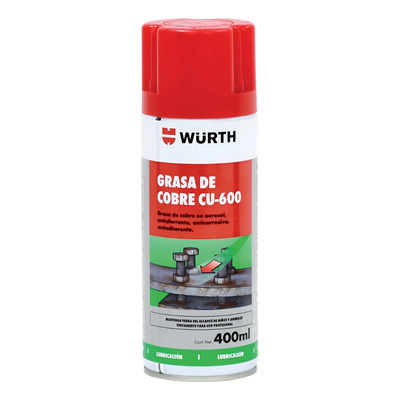Grasa De Cobre Cu-600 Würth® Antiaferrante 400ml