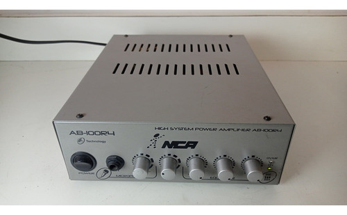 Amplificador Potência Nca Bom Ab100r4 System