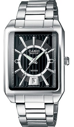 Reloj Casio Hombre Beside Bem-120d-1a Sumergible