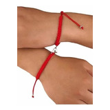 Pack 2 Pulseras Protección De Hilo Rojo Para Parejas