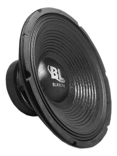 Woofer Blauline 12 Pulgadas Bw-1234  150 W Rms 4 Ohms Color Negro