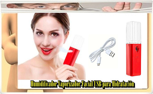 Humidificador Vaporizador Facial Usb Para Hidratación -caba-