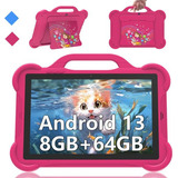 Peicheng Tableta Para Niños De 10 Pulgadas, 8gb Ram 64gb Rom