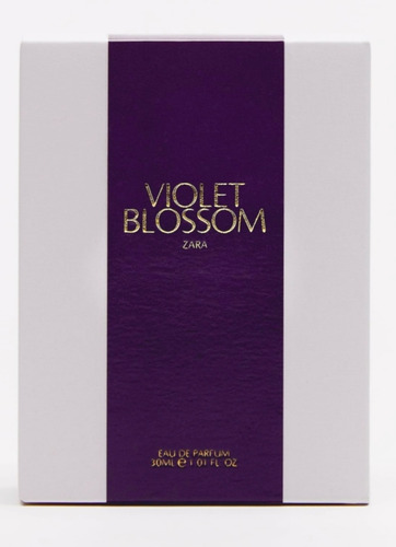 Zara Violet Blossom Dama Nuevo Y Original 30ml