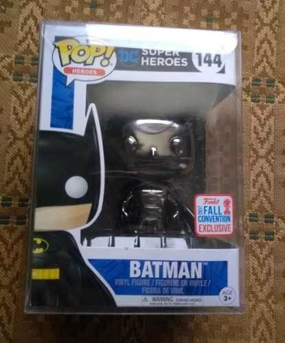 Figura De Acción  Batman Black Chrome De Funko Pop! Heroes