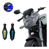 2pcs Direccionales Led Moto De Motocicleta Intermitentes Luz