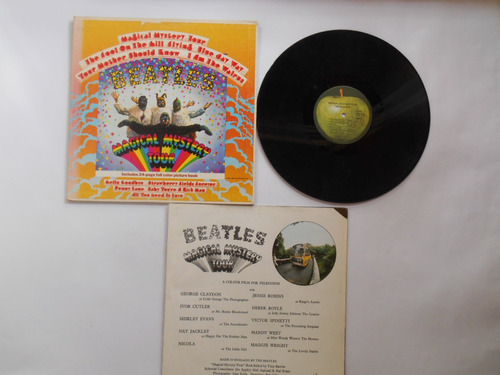 The Beatles Magical Mystery Tou Lp Vinilo Edición Usa 1967