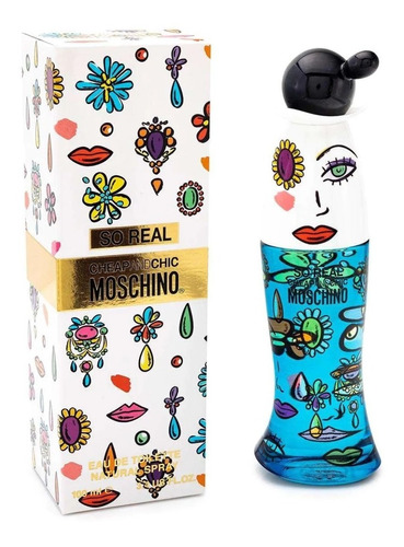 Moschino Cheap And Chic So Real Edt 100 Ml Woman Original