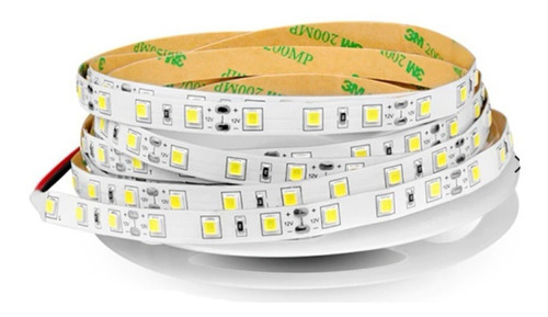 Tira 5m Led 4040 12v Interior Luz Blanca